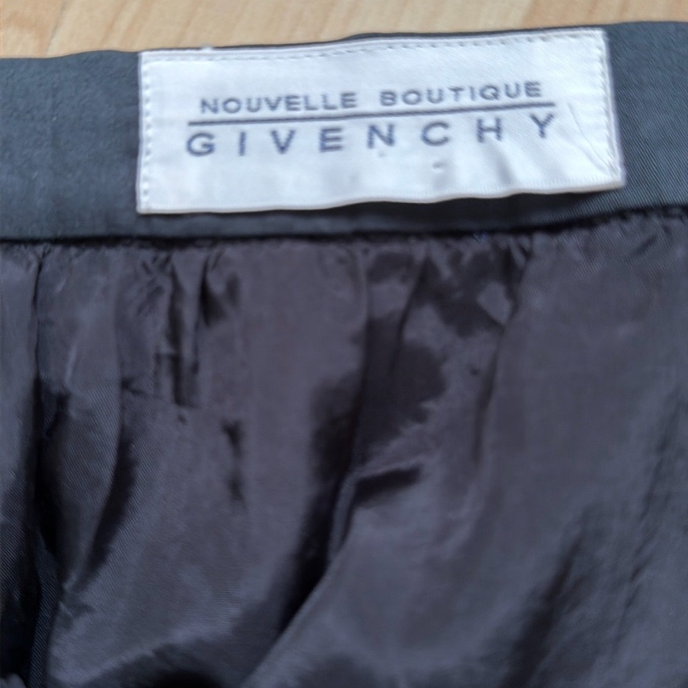 Givenchy Nouvelle Boutique black white cotton skirt, size 2 - Picture 7 of 8